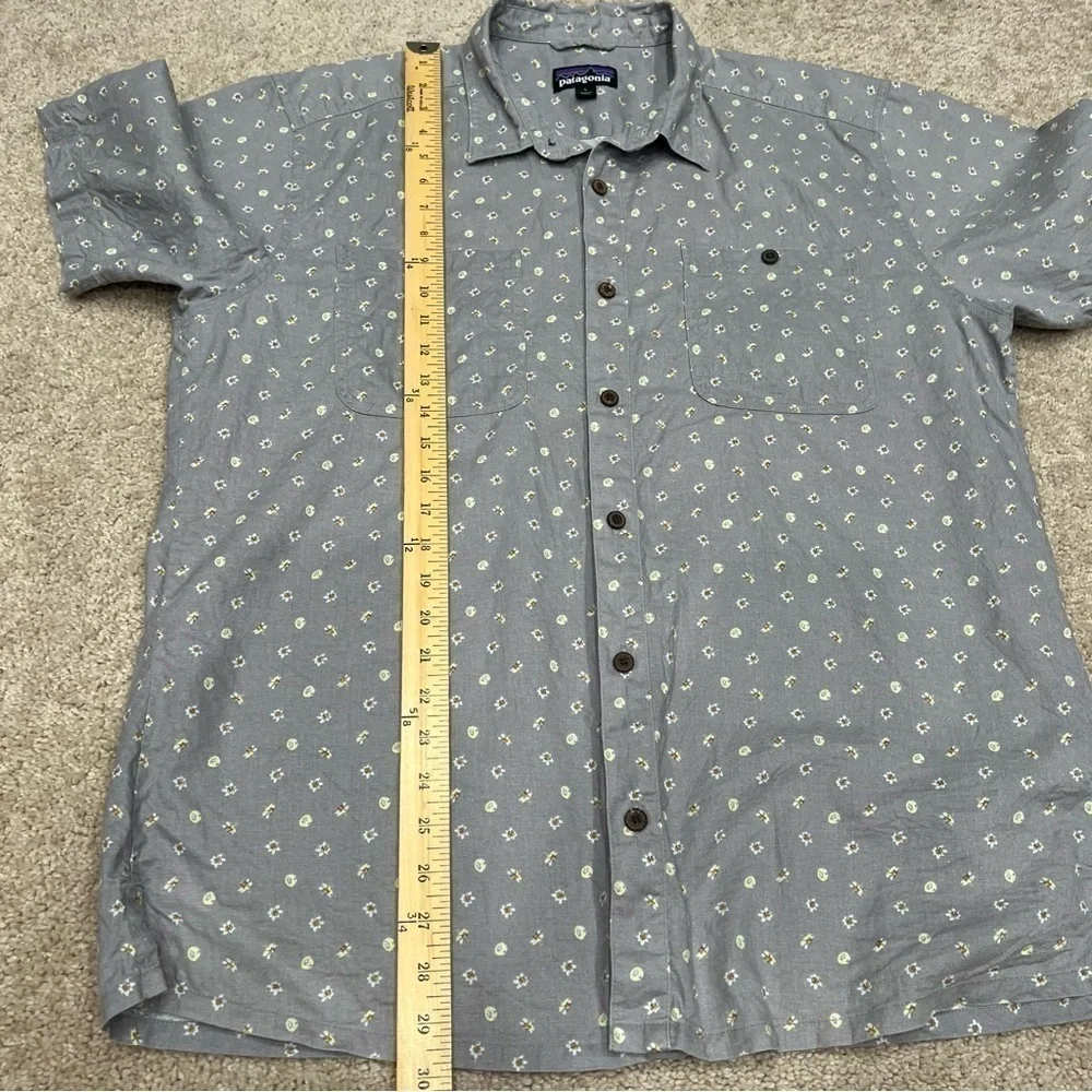 Patagonia Button Down Polo Shirt Men’s Size Large